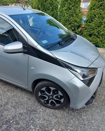 Toyota Aygo cena 54000 przebieg: 9840, rok produkcji 2021 z Nysa małe 121